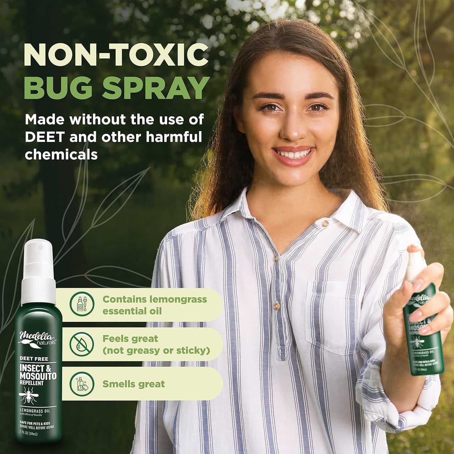 Insect & Mosquito Repellent (DEET-Free)