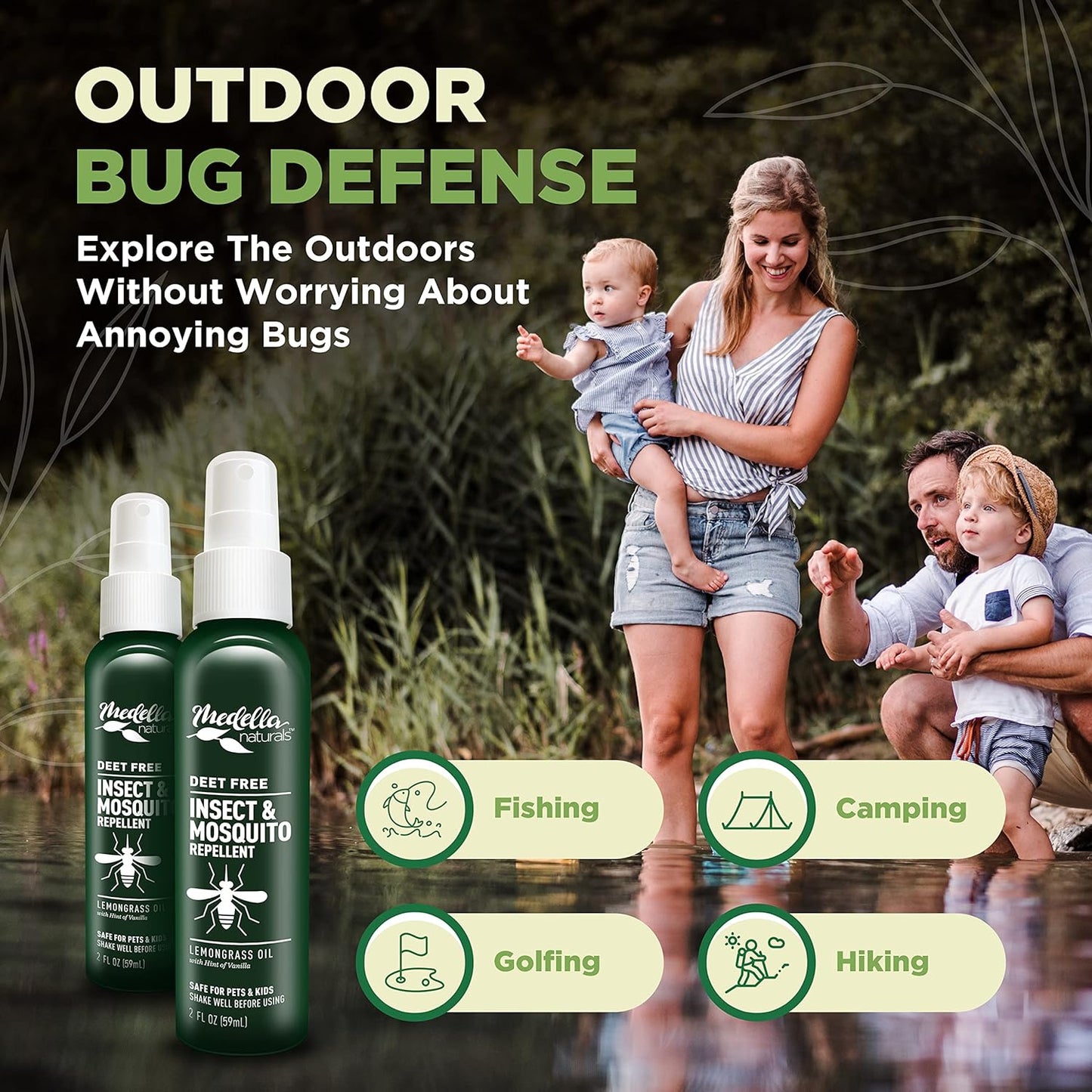 Insect & Mosquito Repellent (DEET-Free)