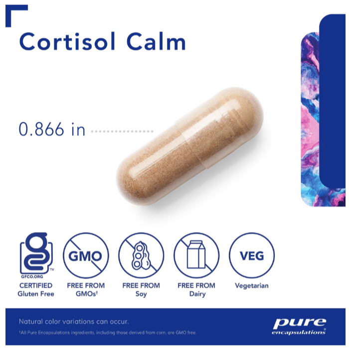 Cortisol Calm- Pure encapsulations 120 count